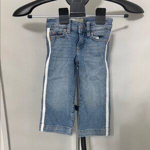 DL1961 Kids Blue Jeans with White Accents